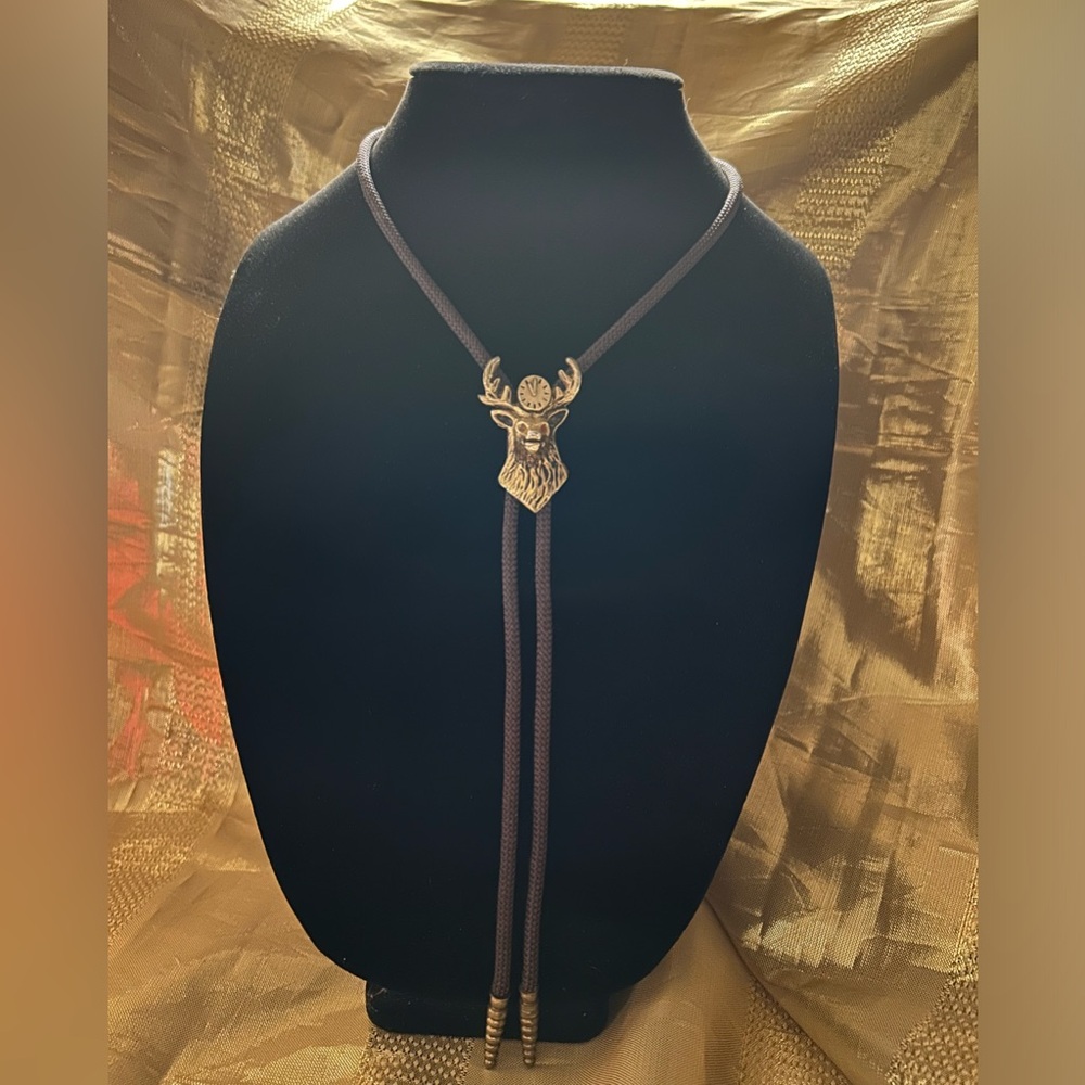 Vintage ‘Elk’s” Bolo Tie